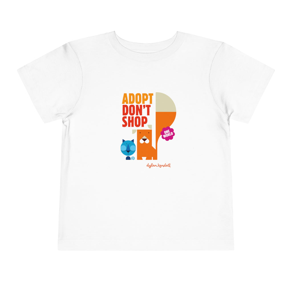 Toddler T-shirt | Adopt Don't Shop!