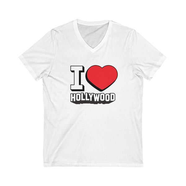 I Love Hollywood Outline T-shirt