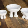 Ceramic Cat Bowl on Paws | Large | Lifted Footed Pet Dylan Kendall