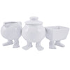 Ceramic Creamer, Caddy and Sugar Bowl with Lid 3 Piece Set! | Coffee or Tea Set Ceramic Sets Dylan Kendall