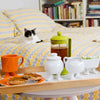 Ceramic Creamer, Caddy and Sugar Bowl with Lid 3 Piece Set! | Coffee or Tea Set Ceramic Sets Dylan Kendall