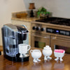 Ceramic Creamer, Caddy and Sugar Bowl with Lid 3 Piece Set! | Coffee or Tea Set Ceramic Sets Dylan Kendall