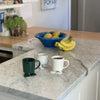 Ceramic Dinosaur Footed Mug | White Footed Mugs Dylan Kendall