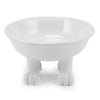 Ceramic Dog Bowl on Paws | Medium | Lifted Footed Pet Dylan Kendall