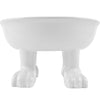 Ceramic Dog Bowl on Paws + Stainless Steel Liner | Lifted | Large Footed Pet Dylan Kendall