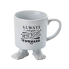Ceramic Footed Mug | Best Foot Forward! Footed Mugs Dylan Kendall