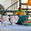Ceramic Footed Mug | Breast Cancer Awareness Footed Mugs Dylan Kendall