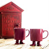 Ceramic Footed Mug | Purple Footed Mugs Dylan Kendall