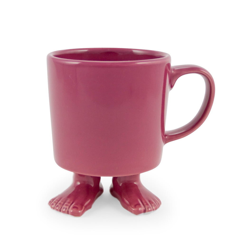 Ceramic Footed Mug | Purple Footed Mugs Dylan Kendall 