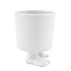 Ceramic Footed Mug | White Footed Mugs Dylan Kendall