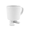 Ceramic Footed Mug | White Footed Mugs Dylan Kendall