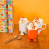 Ceramic Footed Mug | White Footed Mugs Dylan Kendall