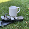 Ceramic Footed Mug with Flip Flops Footed Mugs Dylan Kendall