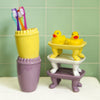 Ceramic Tooth Brush Cup | Pencils | Holder of Many Objects Footed Home Dylan Kendall