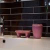 Ceramic Tooth Brush Cup | Pencils | Holder of Many Objects Footed Home Dylan Kendall