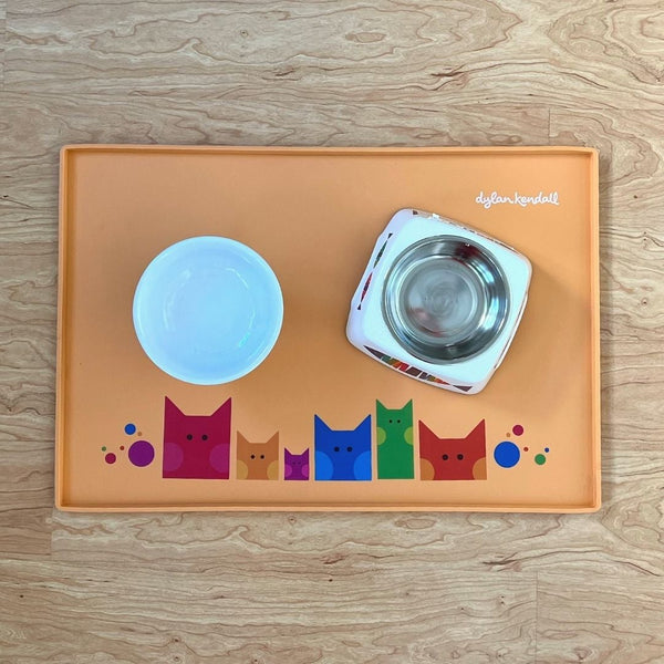 Designer Silicone Cat Mats