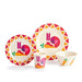 Kids Dishes | Lighthearted Rabbit - Eco Kids Dishware Eco Kids Dylan Kendall Gift box set