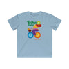 Kids T-Shirt | Bike More! Kids clothes Printify Light Blue XS 