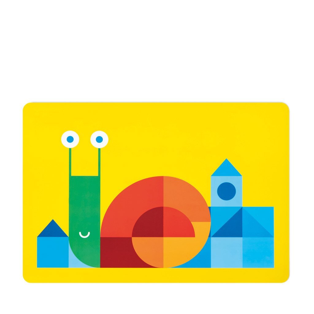 Placemat | Snail Town - Sustainable, Safe Kids Placemat Kids Placemats Dylan Kendall