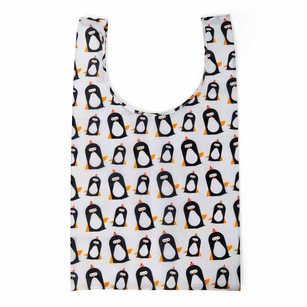 Shopping Tote | Dancing Penguin - Reusable Bagette™ Made from Recycled Plastic Bagette Dylan Kendall