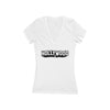 Hollywood Outline Deep V-Neck Tee