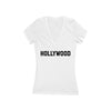 Hollywood Deep V-Neck Tee