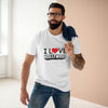 I Love Heart Hollywood Outline Men's T-shirt