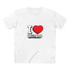 I Love Hollywood Outline Men's T-shirt