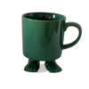 Ceramic Footed Mug © | Green Footed Mugs Dylan Kendall 