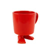 Ceramic Footed Mug | Red Footed Mugs Dylan Kendall 