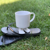 Ceramic Footed Mug with Flip Flops Footed Mugs Dylan Kendall 