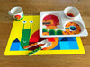 Kids Dishes | Bold Lion and Bright Snake: Eco Toddler Dishware 5 Piece Set Eco Toddler Dylan Kendall 
