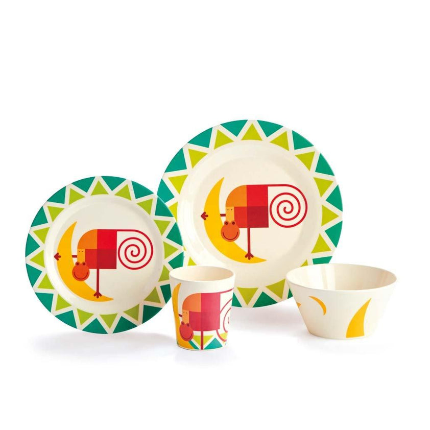 Kids Dishes | Mischievous Monkey - Eco Kids Dishware Eco Kids Dylan Kendall Gift box set 