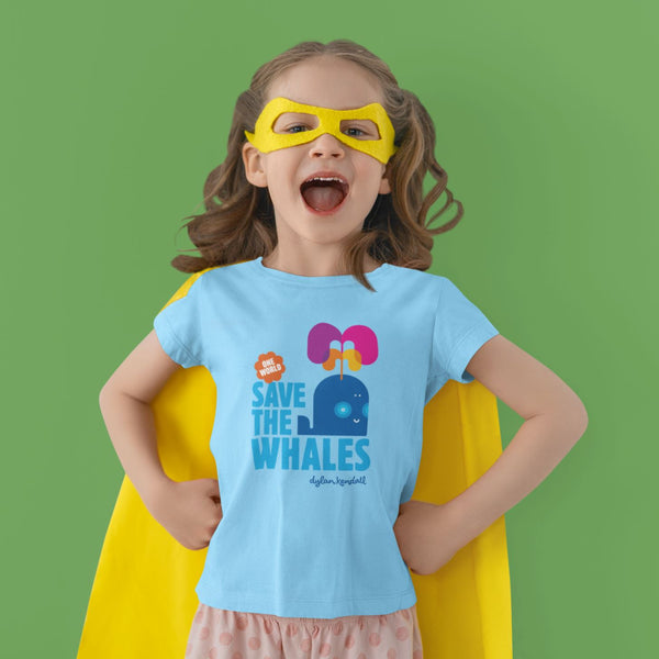 Kids T-Shirt | Save the Whales! Kids clothes Printify 