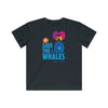 Kids T-Shirt | Save the Whales! Kids clothes Printify Black XS 