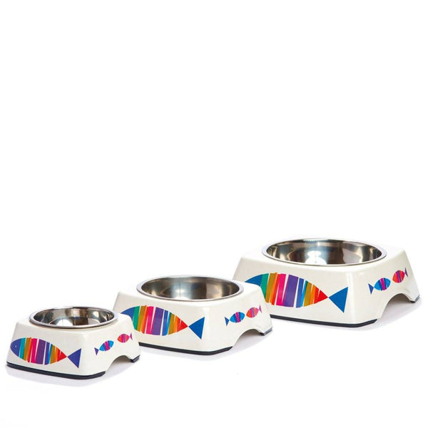 Pet Bowl | Fintastic Fish: Eco Pet Bowls with Stainless Steel Liner Eco Pet Dylan Kendall 