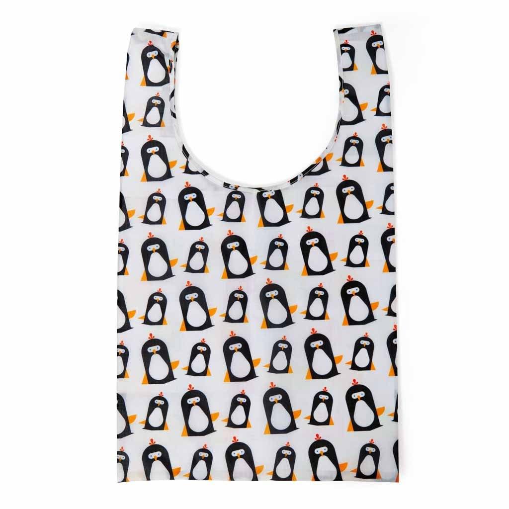 Shopping Tote | Dancing Penguin - Reusable Bagette™ Made from Recycled Plastic Bagette Dylan Kendall 