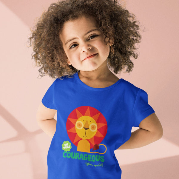 Toddler T-shirt | Courageous! Toddler T-Shirts Printify 