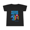 Toddler T-shirt | Oceans Matter! Toddler T-Shirts Printify Black 2T 